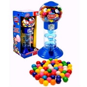 Playo 10.5” Spiral Gumball Machine For Kids with 40 Pcs Bubble Gum, Pink