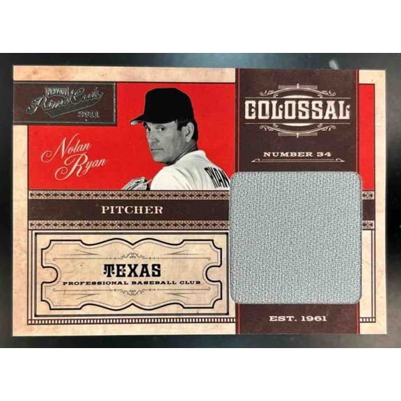 Playoff Prime Cuts Nolan Ryan #16 Colossal Memorabilia