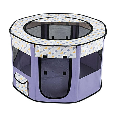 Playpen Camping Play Exercise Durable Kennel Delivery Room Puppy Kitten S