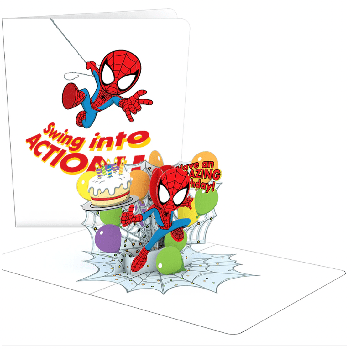 Playpop Card Marvel's Spider-Man Amazing Birthday Greeting Card by Lovepop