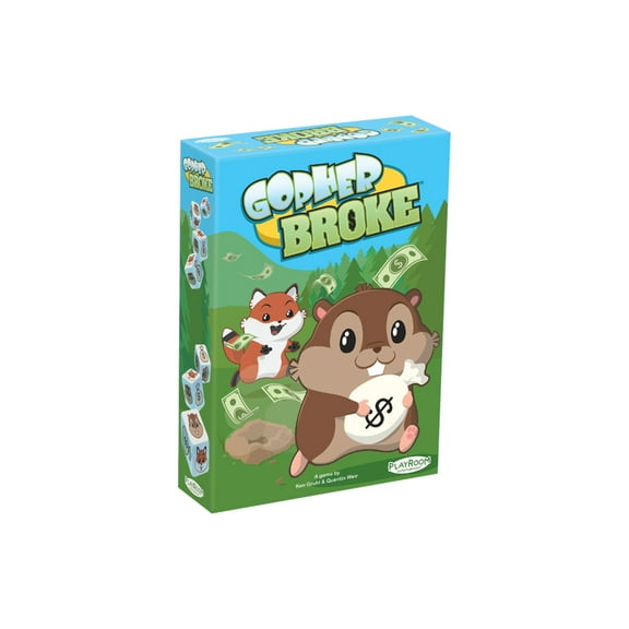 Playroom Entertainment Gopher Broke Fast-Paced Family Game