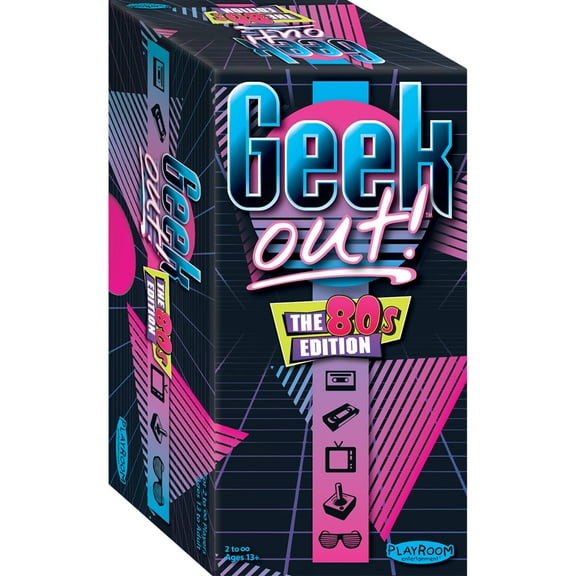 Ultra Pro Geek Out! Trivia Party Game: The 80s Edition Knowledgeable Gameplay