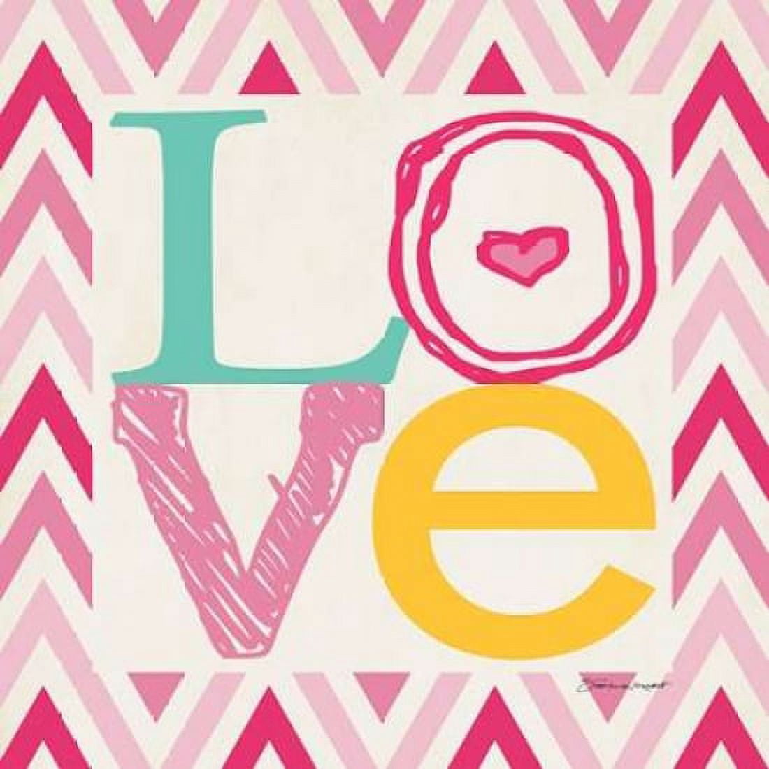 Playroom Love I Canvas Art - Stephanie Marrott (24 x 24)