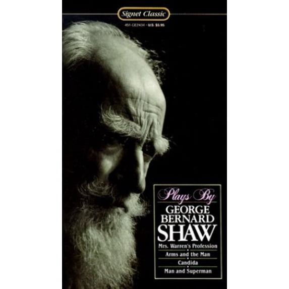 Pre-Owned Plays: Man and Superman; Candida; Arms and the Man; Mrs Warren's Profession (Mass Market Paperback) 0451524349 9780451524348
