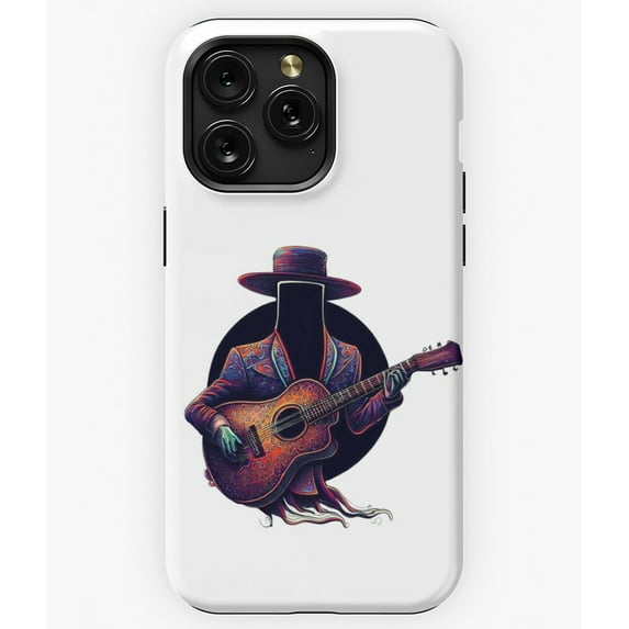 Plays The Guitar Music Lover Gift G6985 Phone Case for iPhone17 16 15 14 13 12 11 Pro Max