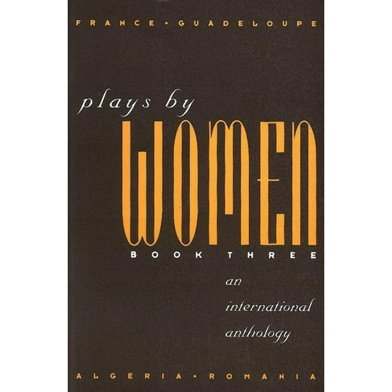 Plays by Women Vol. 3: Plays by Women III (Paperback)