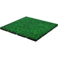 thumbnail image 1 of Playsafer Elevate Rubber Playground Tiles - 1" High Density Interlocking Shock Absorbent Safety Tiles for Playgrounds, and Exercise Equipment - 20" X 20" (20 Tiles - 52 Sq. Ft, Green), 1 of 1