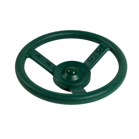 Playset Steering Wheel Kit, 11" Green for Jungle Gyms, Play Sets, and Playhouses 1 PK (STEERGN-BX1 )