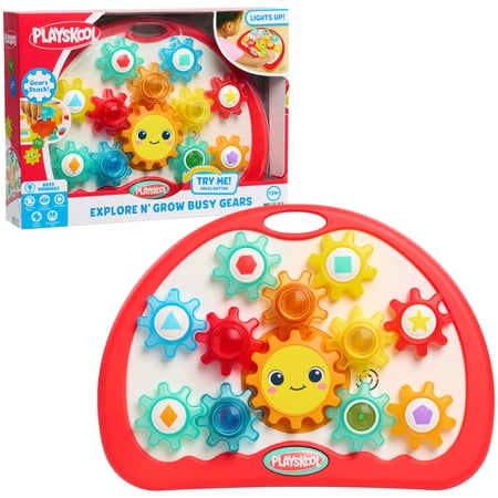 PLAYSKOOL EXPLORE ’N GROW BUSY GEARS INTERACTIVE TOY,...
