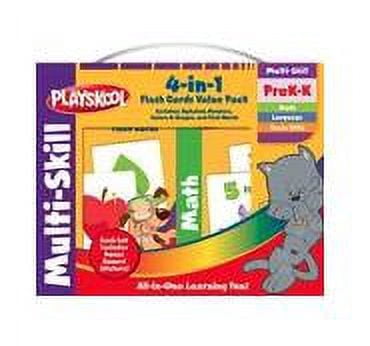 Playskool Flash Cards Value Pack - Alphabet/First Words/Shapes & Colors ...