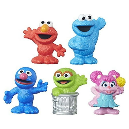 Playskool Friends Sesame Street Collector Pack 5 Figures, 2.75 Inches Each