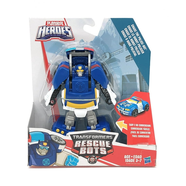 Playskool Heroes Chase the Police-Bot Robot Toys - Main Image
