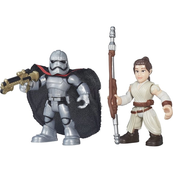 Playskool Heroes Galactic Heroes Star Wars Resistance Rey (Jakku) & Captain Phasma