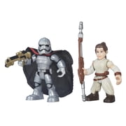 Playskool Heroes Galactic Heroes Star Wars Resistance Rey Jakku & Captain Phasma