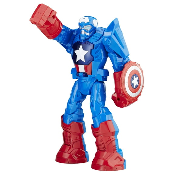 Playskool Heroes Marvel Super Hero Adventures Mech Armor Captain America