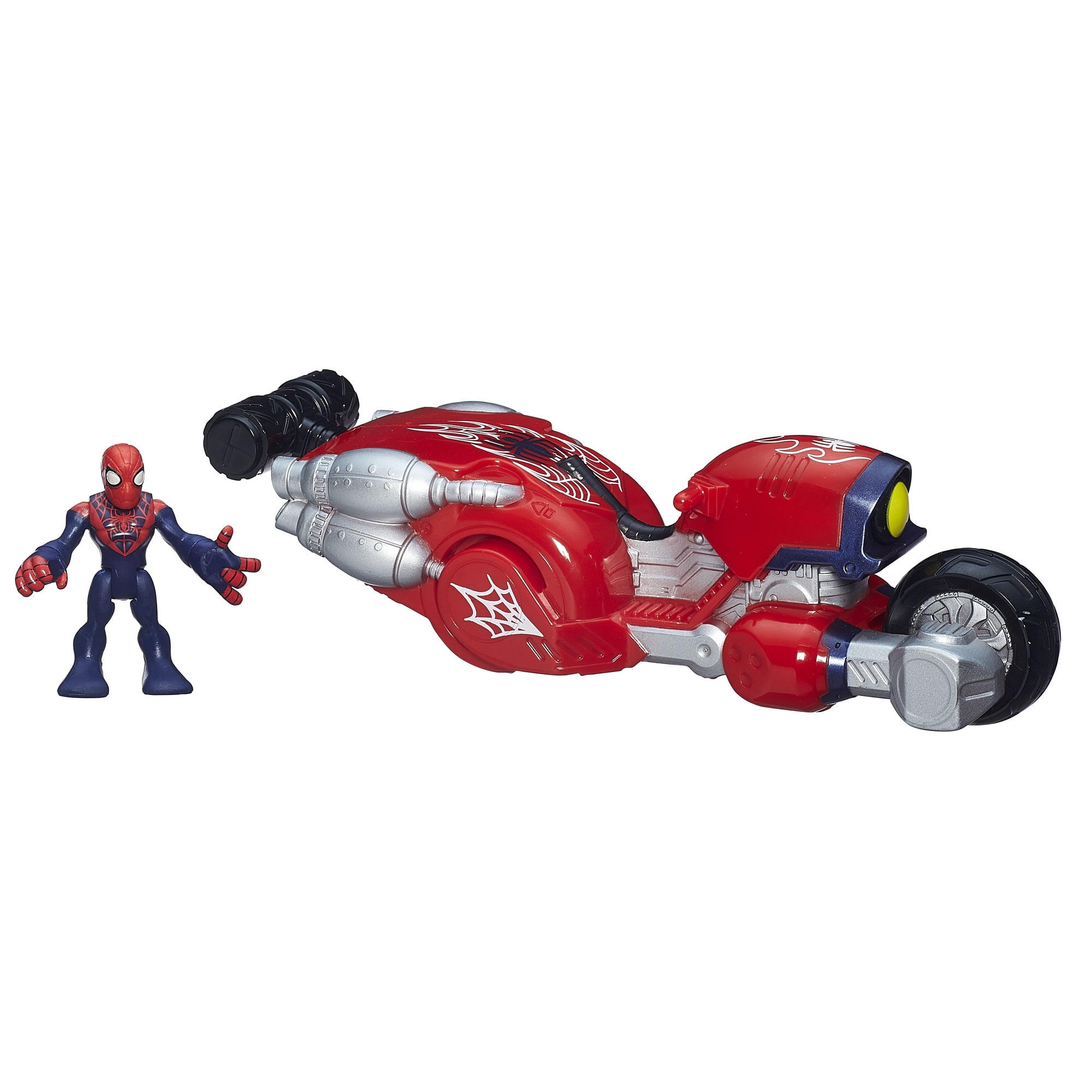 Playskool Heroes Marvel Super Hero Adventures Figure with Bike