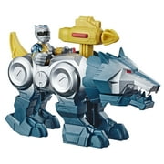 Playskool Heroes Power Rangers Silver Ranger and Wolf Zord 2-Pack Figures