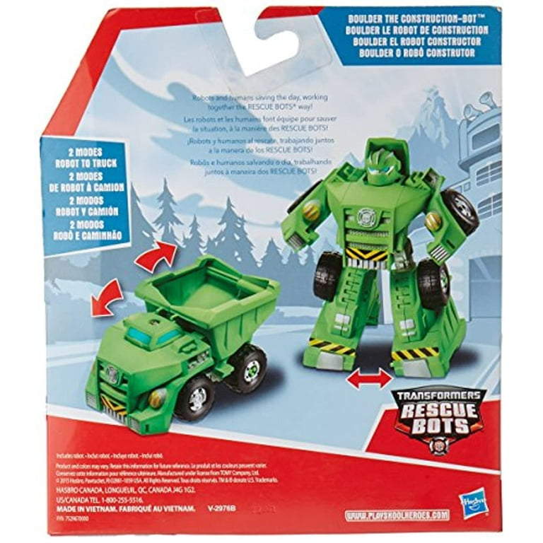 Playskool Heroes Transformers Rescue Bots Boulder the Construction