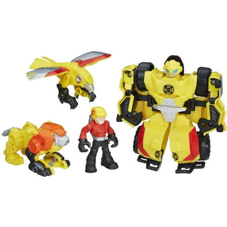 Playskool Heroes Transformers Rescue Bots Bumblebee Rock Rescue Team