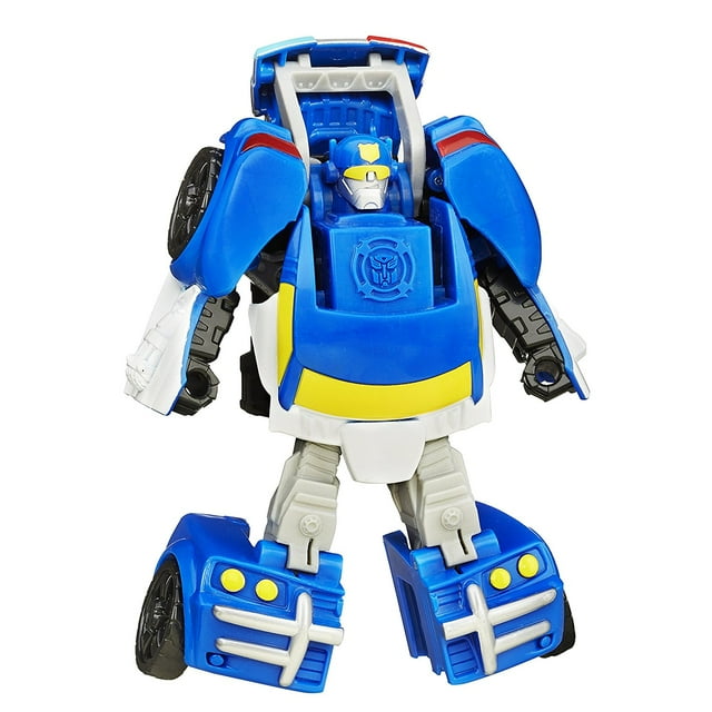 Playskool Heroes Transformers Rescue Bots Chase the Police-Bot Figure ...