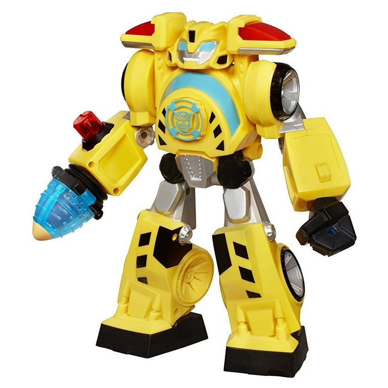 Playskool Heroes Transformers Rescue Bots Energize Electronic Bumblebee Figure Walmart