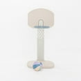 thumbnail image 1 of Playsmol Basketball Hoop (Traditional Blue Rim, Colorblock Ball), 1 of 3