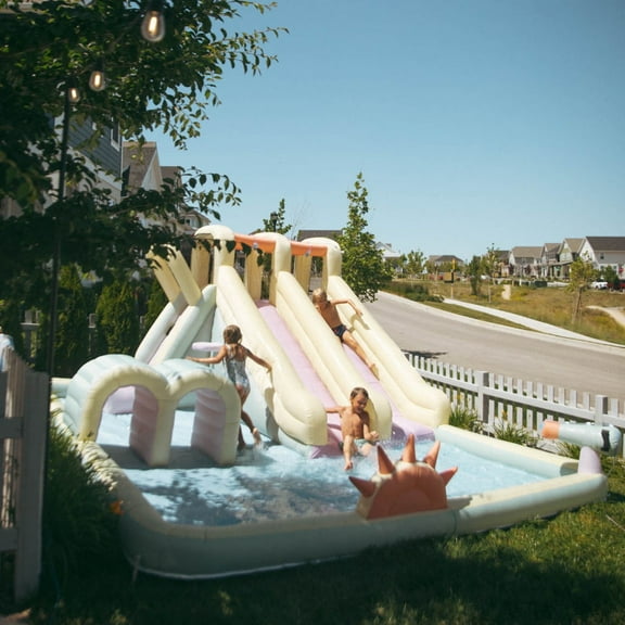 Playsmol Splash Inflatable Water Bounce House