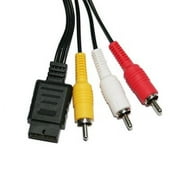 Playstation 1 And PlayStation 2 - AV - Audio Video Cable Bulk Packaging