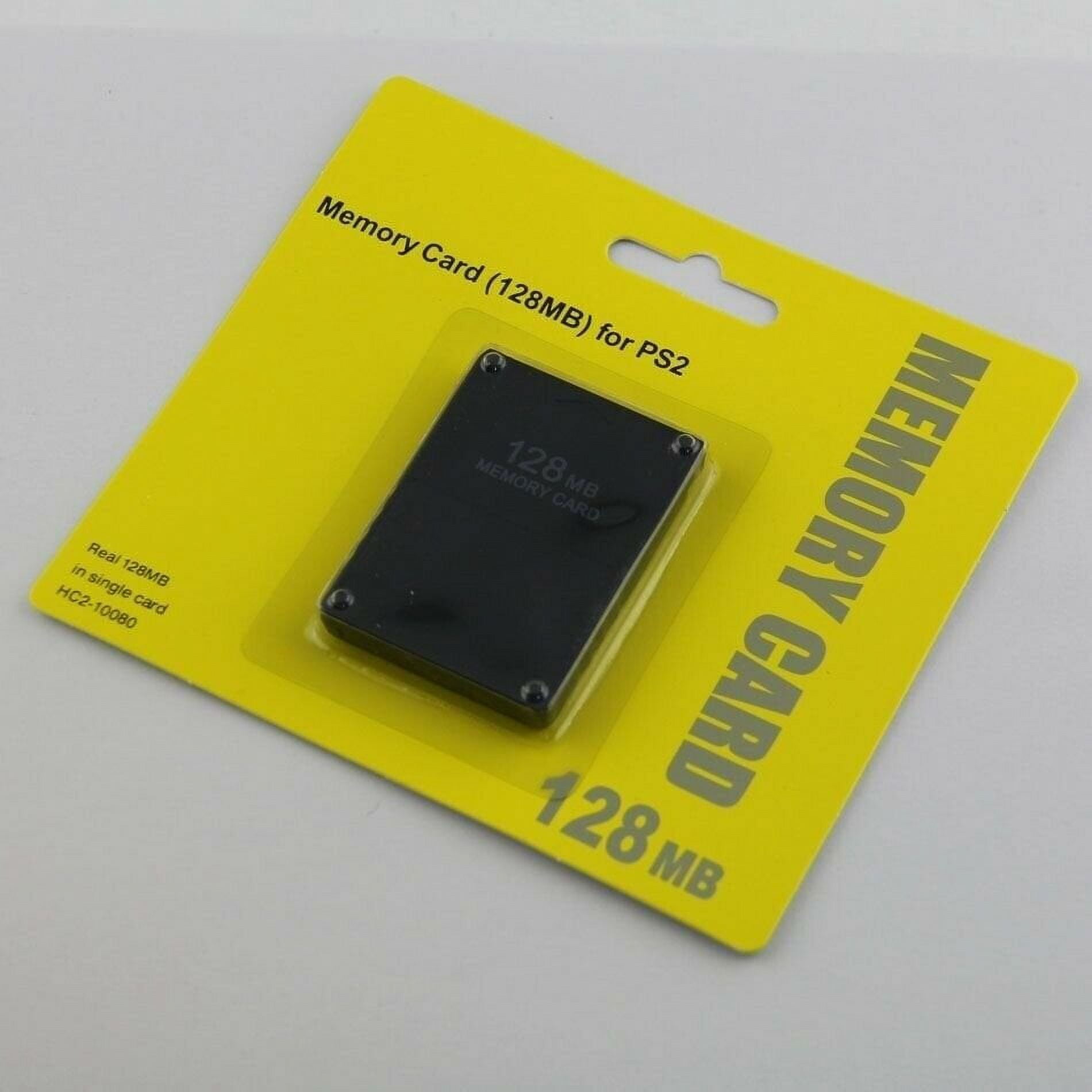 FOSA Playstation 2 Memory Card, 8M-256M Memory Card High Speed PS2 Console  Games Accessories(32 M)