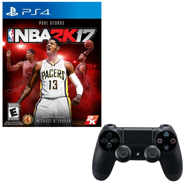 Playstation Dualshock Wireless Controller With NBA 2K17