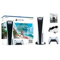 thumbnail image 1 of Playstation 5 Horizon Forbidden West Bundle with AC Valhalla and Mytrix Controller Charger, 1 of 5