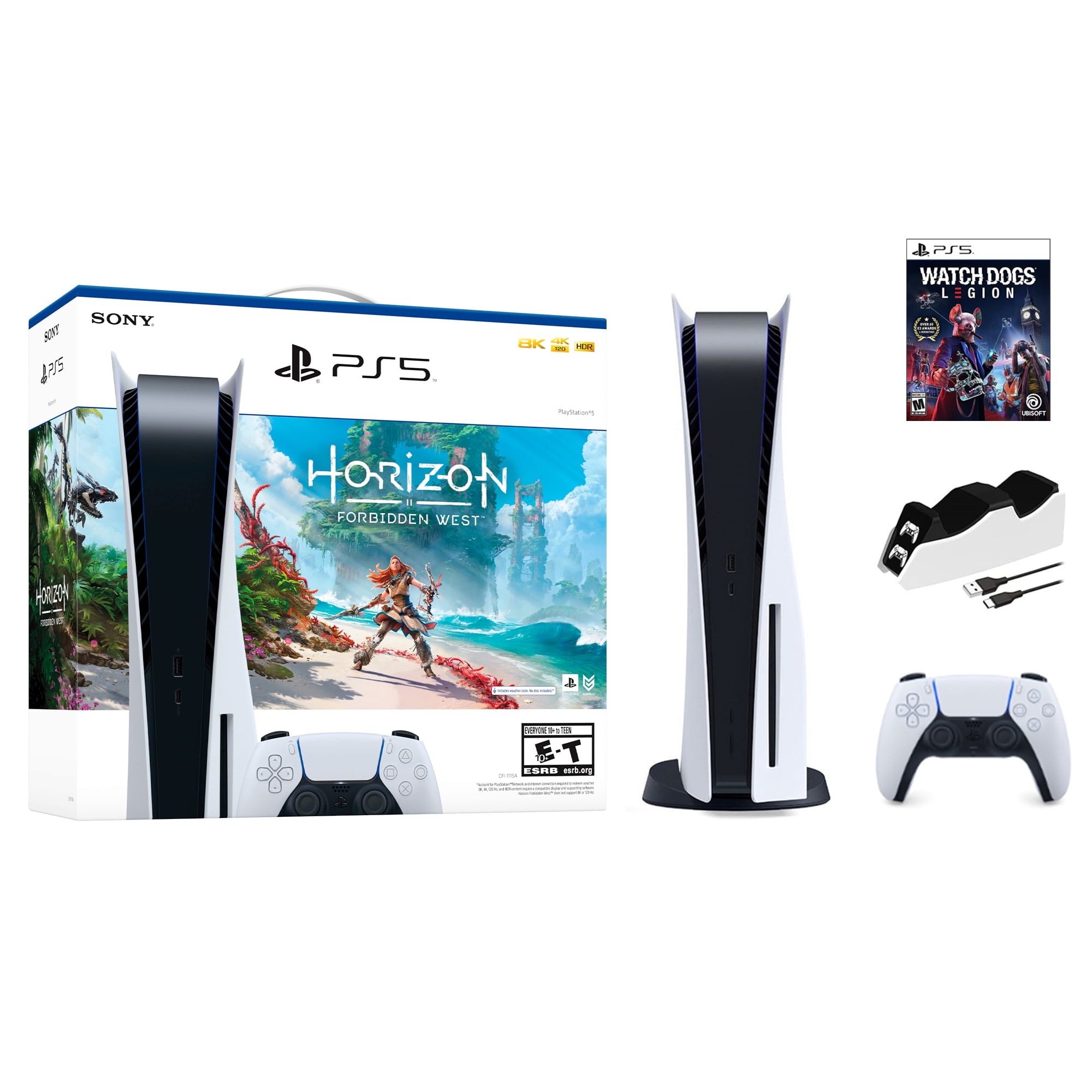 Playstation 5 Horizon Forbidden West Bundle with Elden Ring and ...