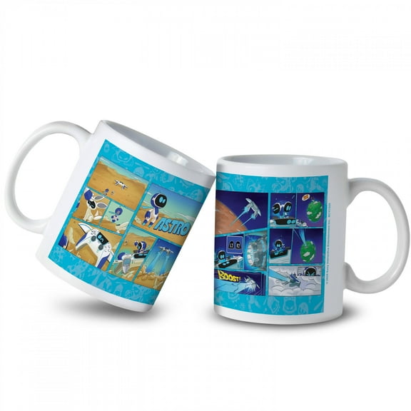 Playstation Astro Bot Comic Strip 11 oz. Ceramic Mug