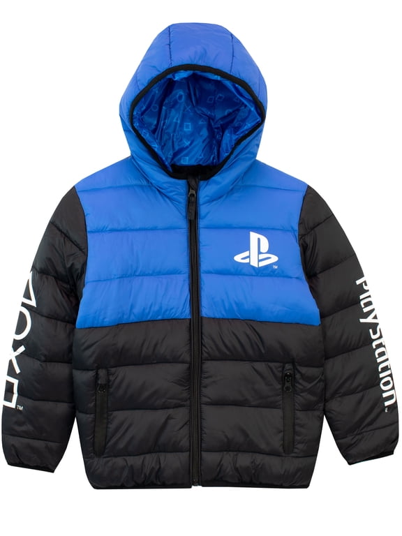 Boys Coat Blue Sizes 6-14