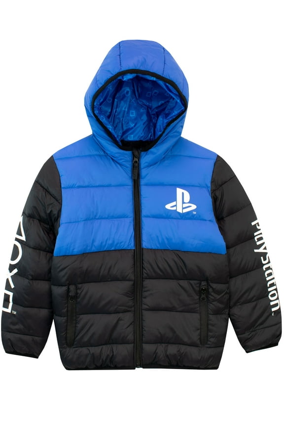 Boys Coat Blue Sizes 6-14