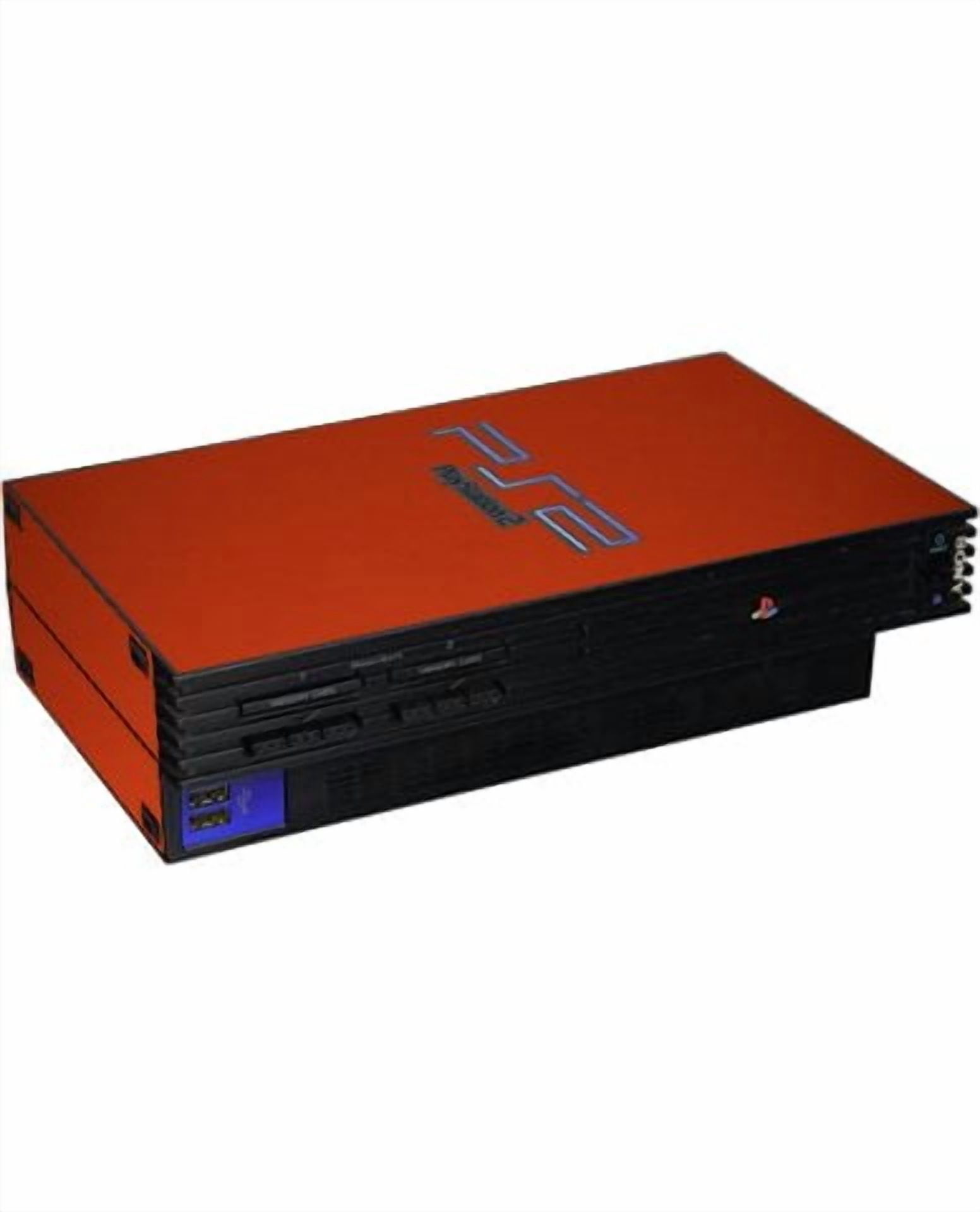 Playstation PS2 Fat Chrome Red Console Skin - Walmart.com