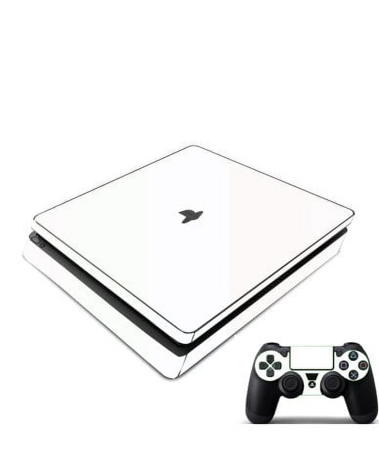 Playstation PS4 Slim White Console Skin