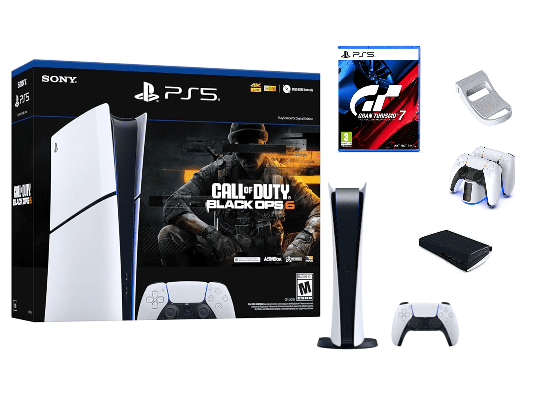 Playstation_PS5 Digital Edition – Bundle with Call of Duty®: Black