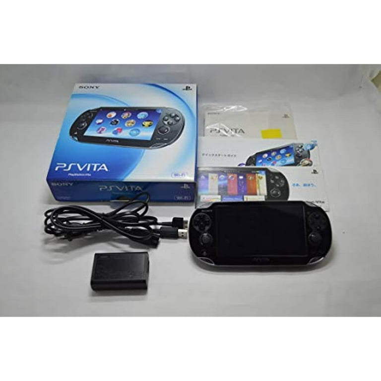 Playstation Vita (Playstation Vita) Wi-Fi Model Crystal Black (Pch-1000  Za01)Japan Import