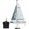 thumbnail image 1 of Playsteam Voyager 400 Motor-Power RC Sailboat - 26 in, Blue, 1 of 6