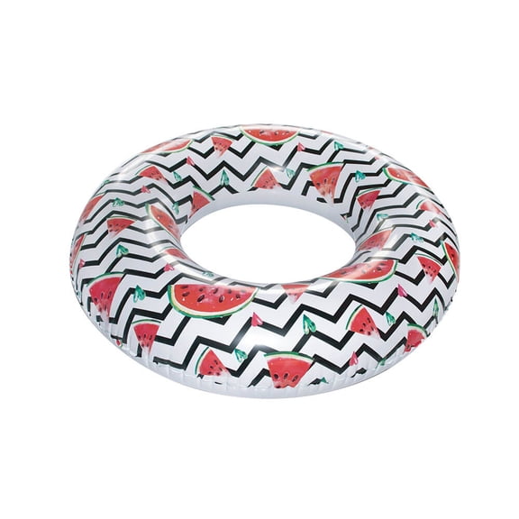Playtek PT8025 Tropical Watermelon Print Tube Inflatable Pool Float