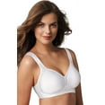 thumbnail image 1 of Playtex 18 Hour 4395 All-Around Smoothing Wirefree Bra White 42C Women's, 1 of 3