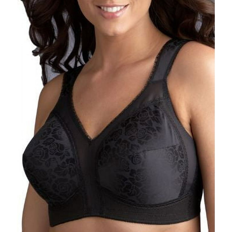 Playtex Womens Everyday Bras in Black, Size: 40F : Buy Online at