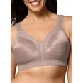 thumbnail image 1 of Playtex 18 Hour 4693 Ultimate Shoulder Comfort Wirefree Bra Toffee 54C Women's, 1 of 4