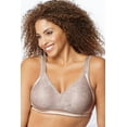 thumbnail image 1 of Playtex 18 Hour 4912 Undercover Slimming Wirefree Bra Cafe Au Lait 40DD Women's, 1 of 3