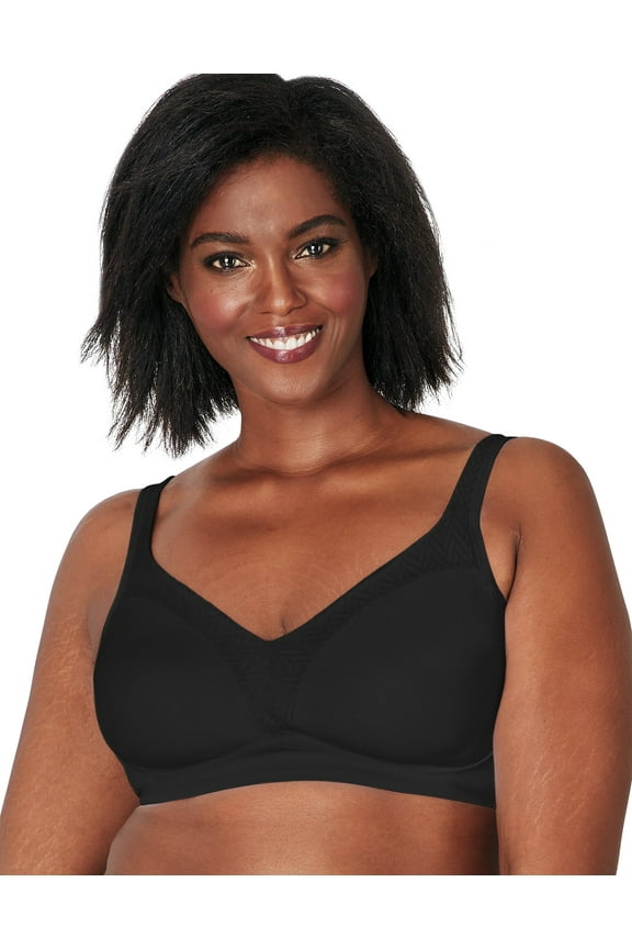 18 Hour Bounce Control Convertible Wirefree Bra Wicking Cool Comfort 4699