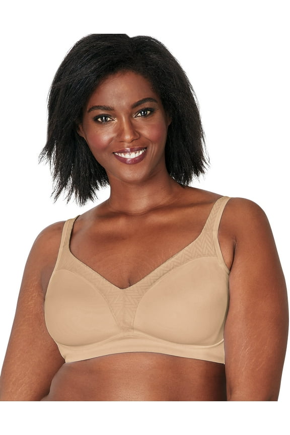18 Hour Bounce Control Convertible Wirefree Bra Wicking Cool Comfort 4699
