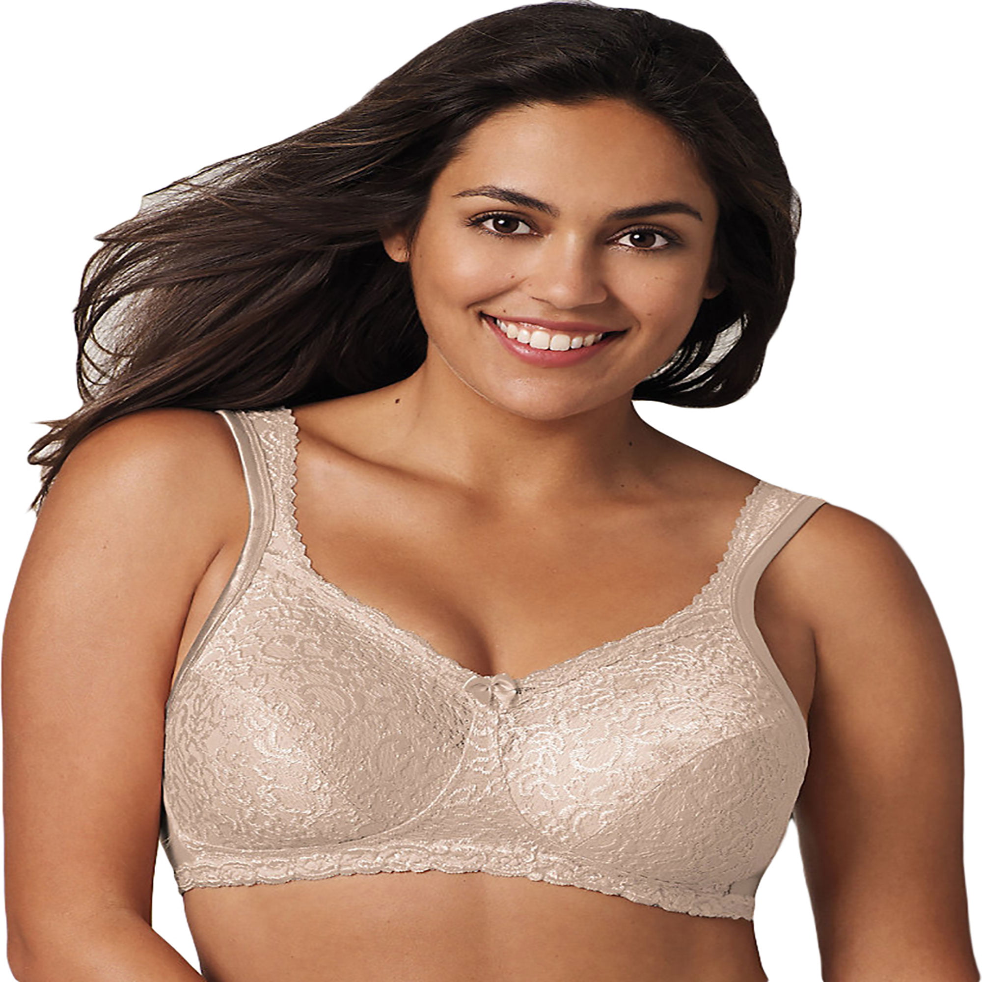 Playtex 18 Hour Wirefree Bra Active Breathable Comfort Seamless M frame Women's  4159 