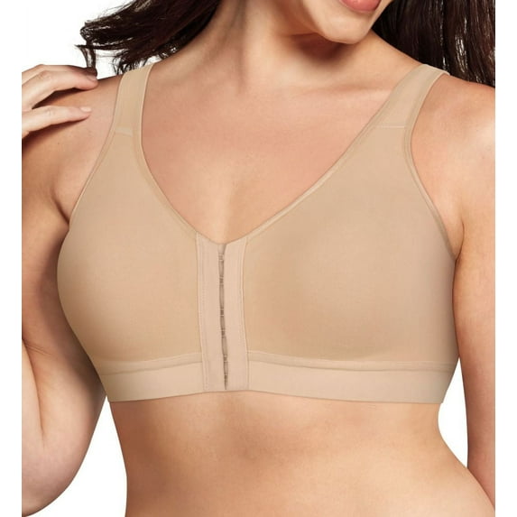Playtex 18 Hour Cotton Comfort Front & Back Closure Bra, Style US400C