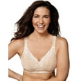 thumbnail image 1 of Playtex 18 Hour E515 Gorgeous Lift Wirefree Bra Soft Taupe/Mother of Pearl 44DD Women's, 1 of 2